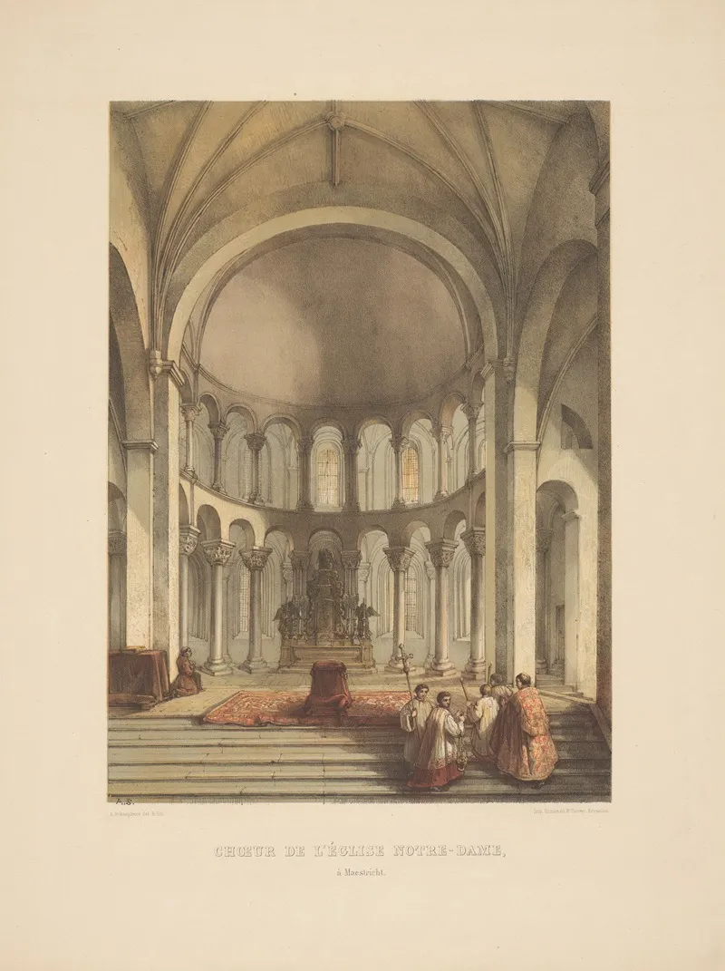 Choeur De Leglise Notre Dame A Maestricht