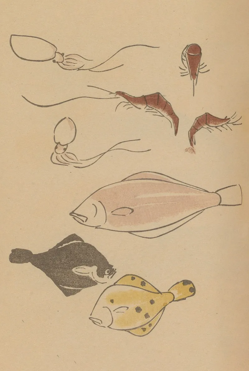 Choju Ryakugashiki Pl 44 Wall Art by Masayoshi Kitao - High-Resolution Digital Print