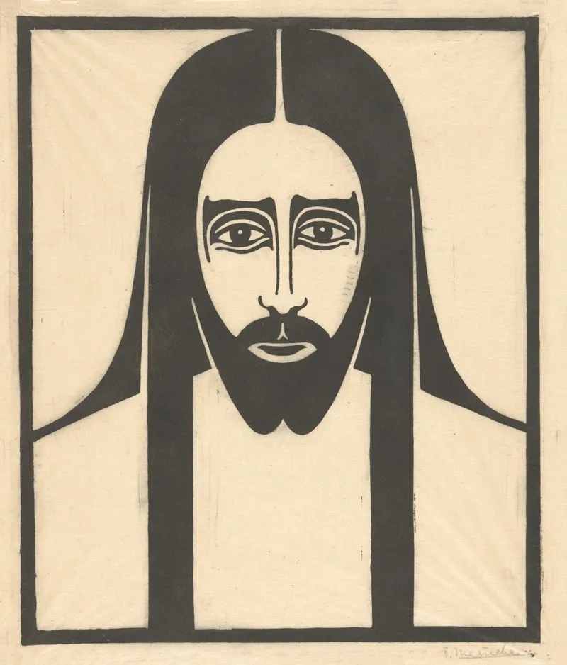 Christ 17 Wall Art by F. Meyneke - High-Resolution Digital Print