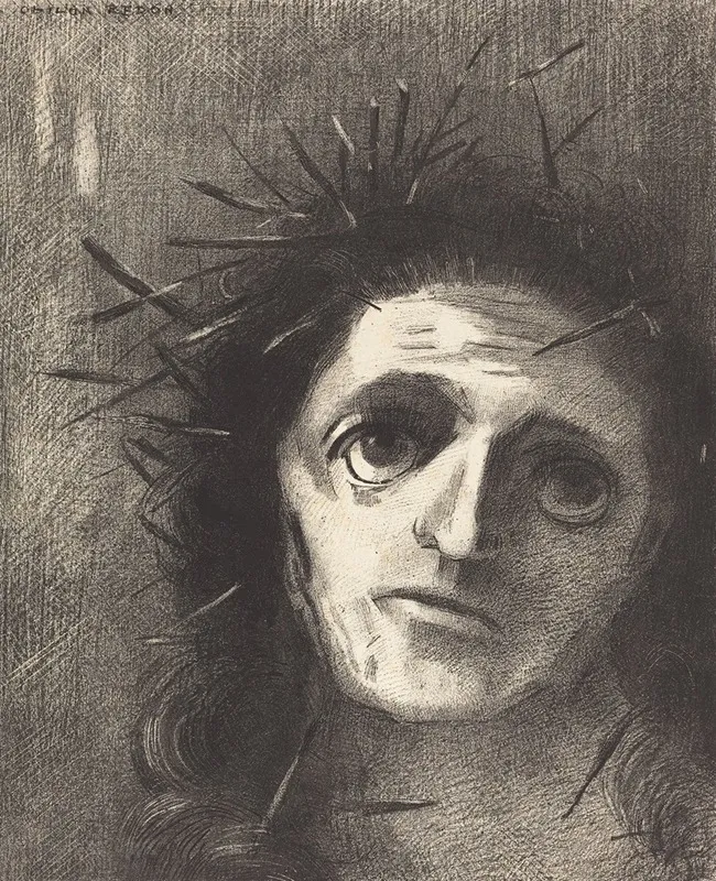 Christ 3 Wall Art by Odilon Redon - High-Resolution Digital Print