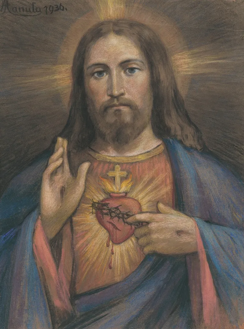 Christ 4 Wall Art by Jozef Hanula - High-Resolution Digital Print