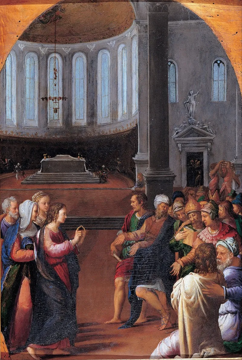 Christ Among The Doctors 10 Wall Art by Camillo Filippi - High-Resolution Digital Print