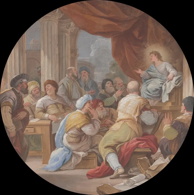 Christ Among The Doctors 18