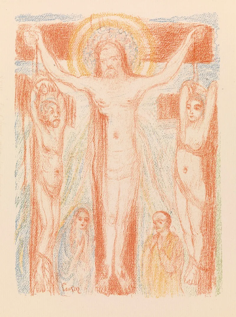Christ Among The Murderers Wall Art by James Ensor - High-Resolution Digital Print