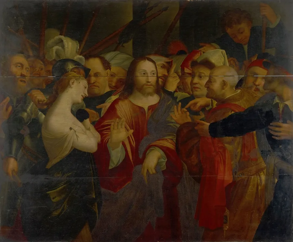 Christ And The Adulteress 2