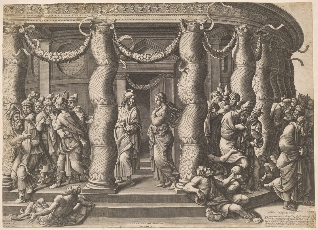 Christ And The Adulterous Woman