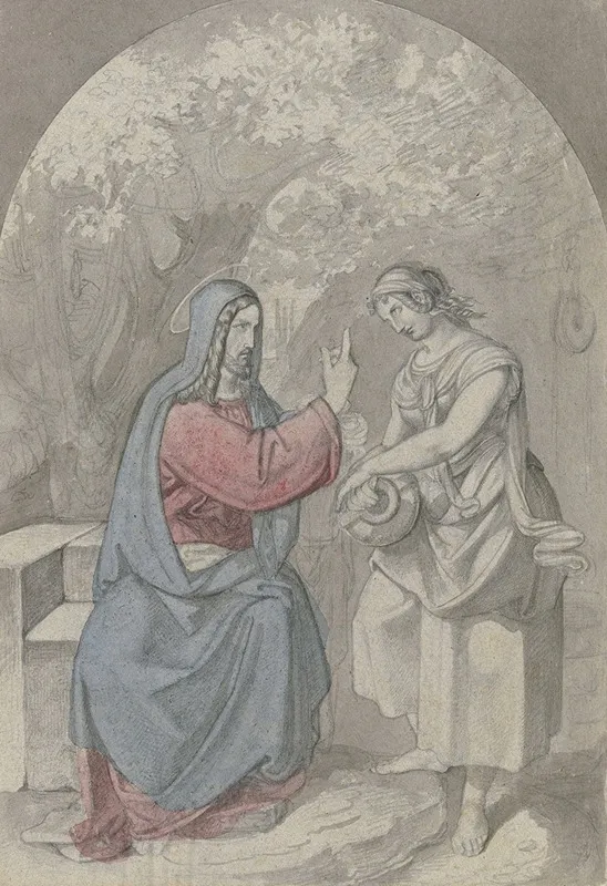 Christ And The Samaritan Woman At The Well
