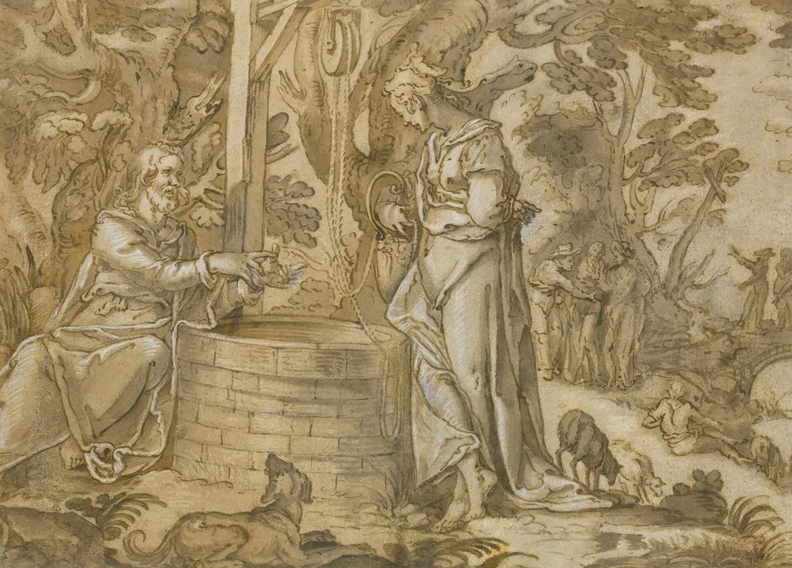 Christ And The Woman Of Samaria 2