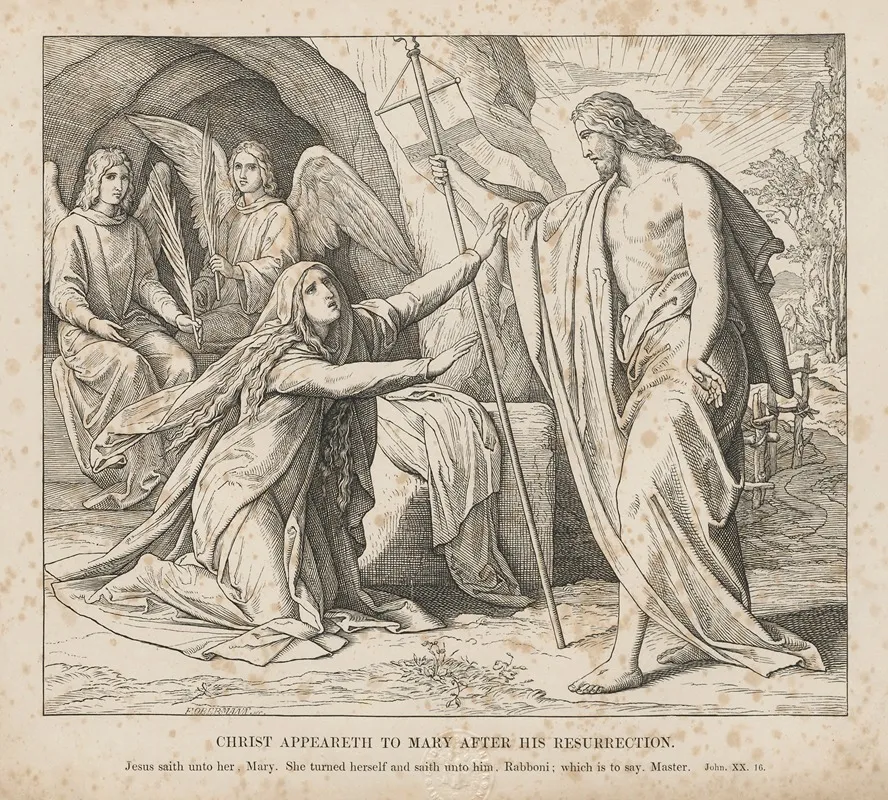 Christ Appeareth To Mary After His Resurrection