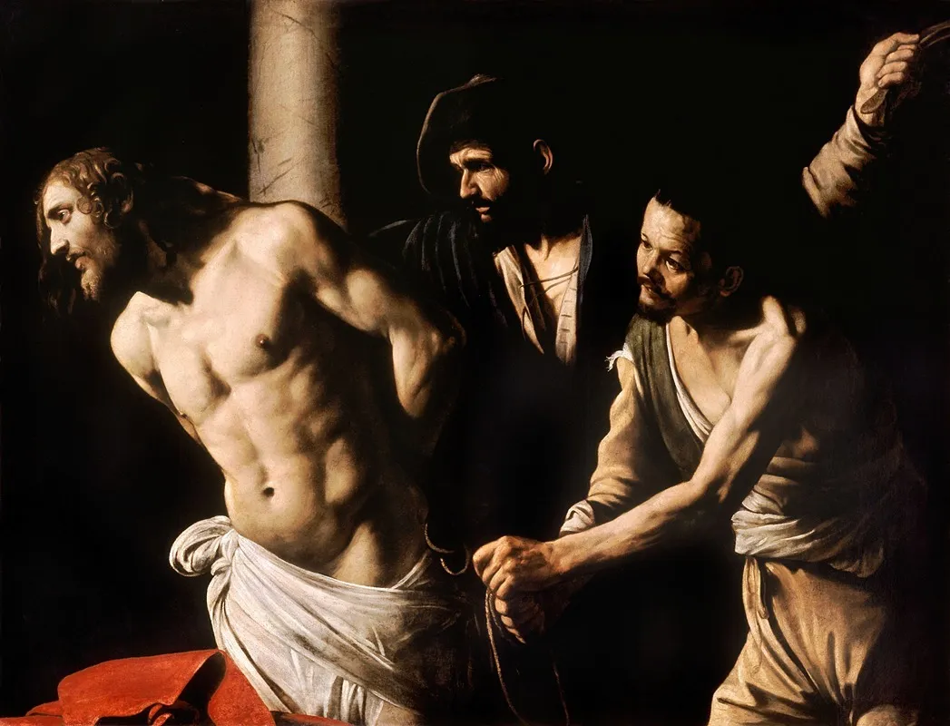 Christ At The Column 2 Wall Art by Caravaggio - High-Resolution Digital Print
