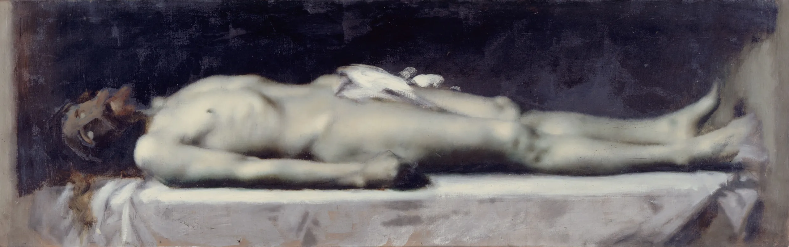 Christ Au Tombeau Wall Art by Jean-Jacques Henner - High-Resolution Digital Print