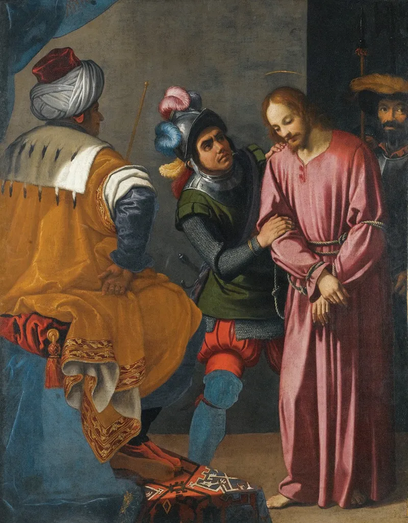 Christ Before Pilate 4 Wall Art by Agostino Ciampelli - High-Resolution Digital Print