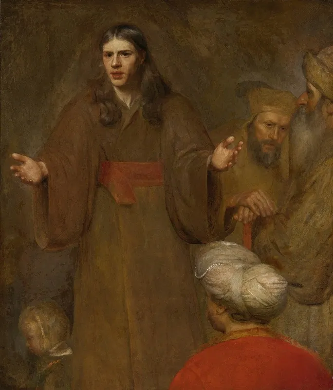 Christ Blessing The Children 2 Wall Art by Aert de Gelder - High-Resolution Digital Print