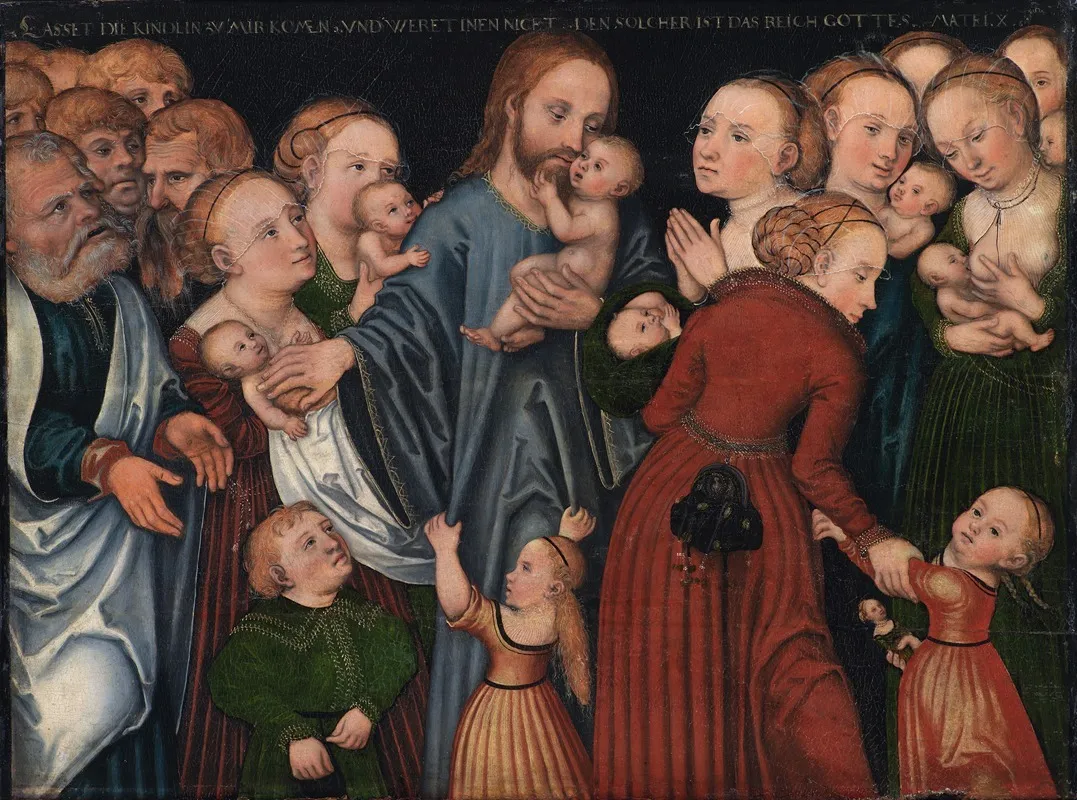 Christ Blessing The Children 5