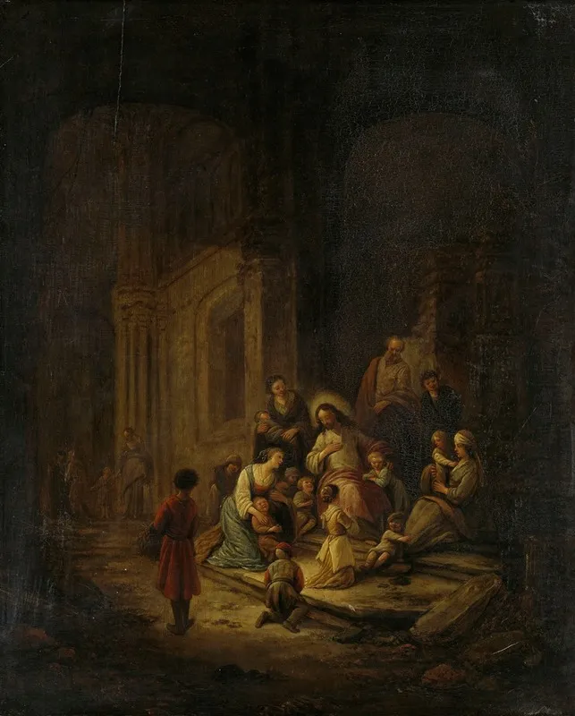 Christ Blessing The Little Children 2