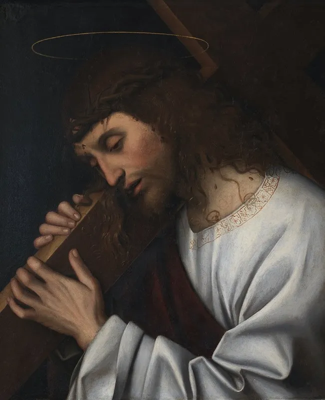 Christ Carrying The Cross 11 Wall Art by Gian Francesco De Maineri - High-Resolution Digital Print