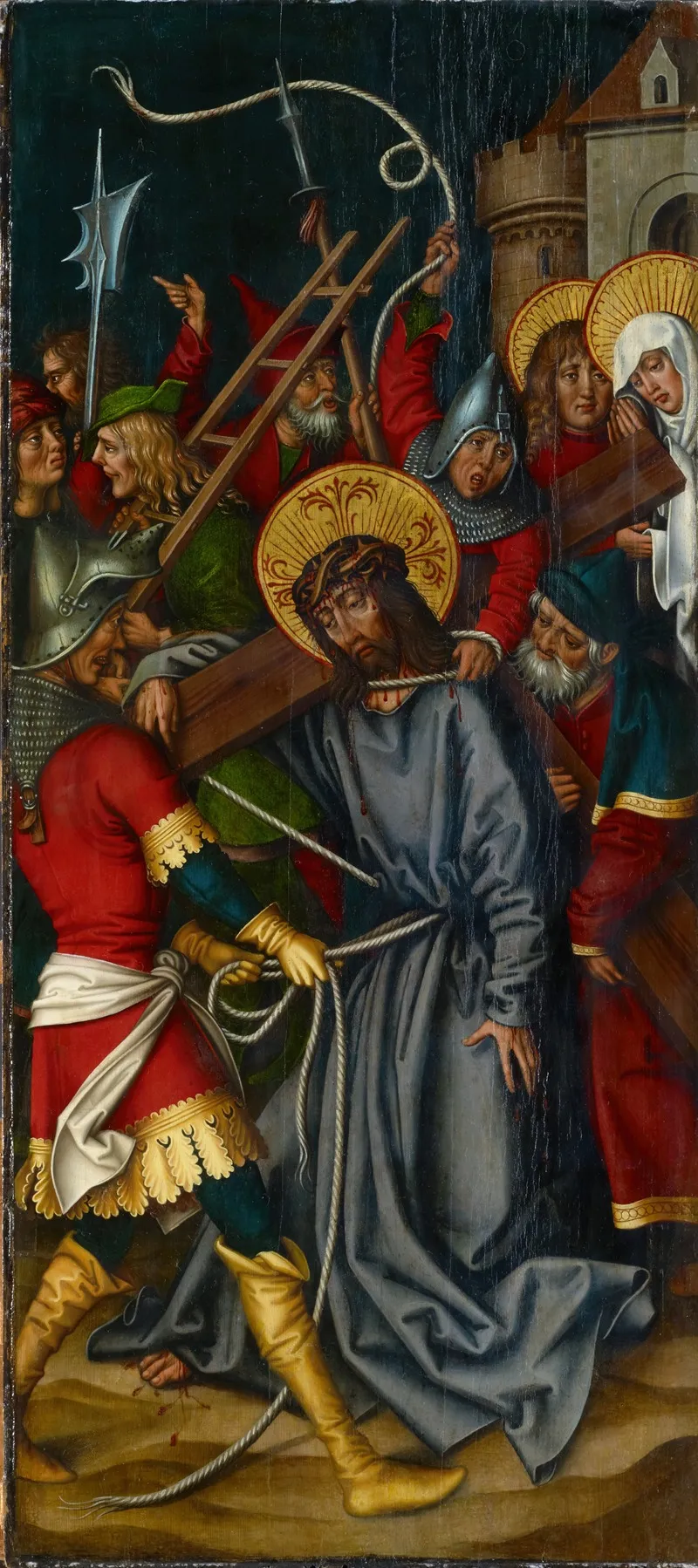 Christ Carrying The Cross 13 Wall Art by Sigmund Holbein - High-Resolution Digital Print