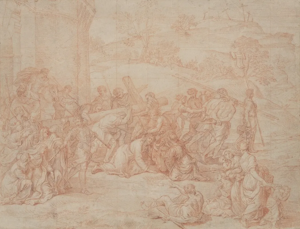 Christ Carrying The Cross 25