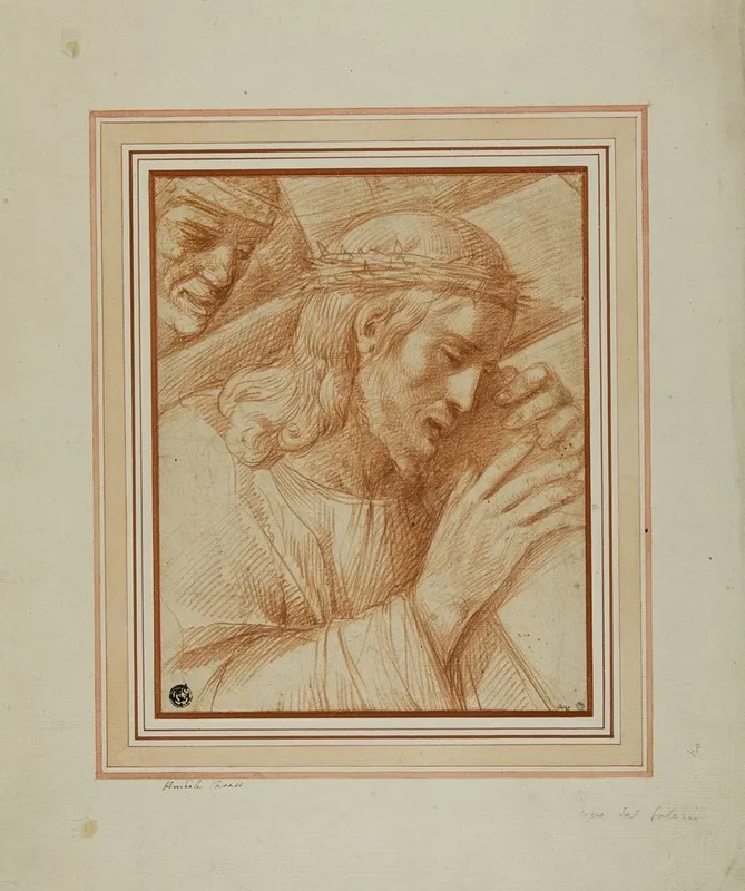 Christ Carrying The Cross 30 Wall Art by Cesare Rossetti - High-Resolution Digital Print