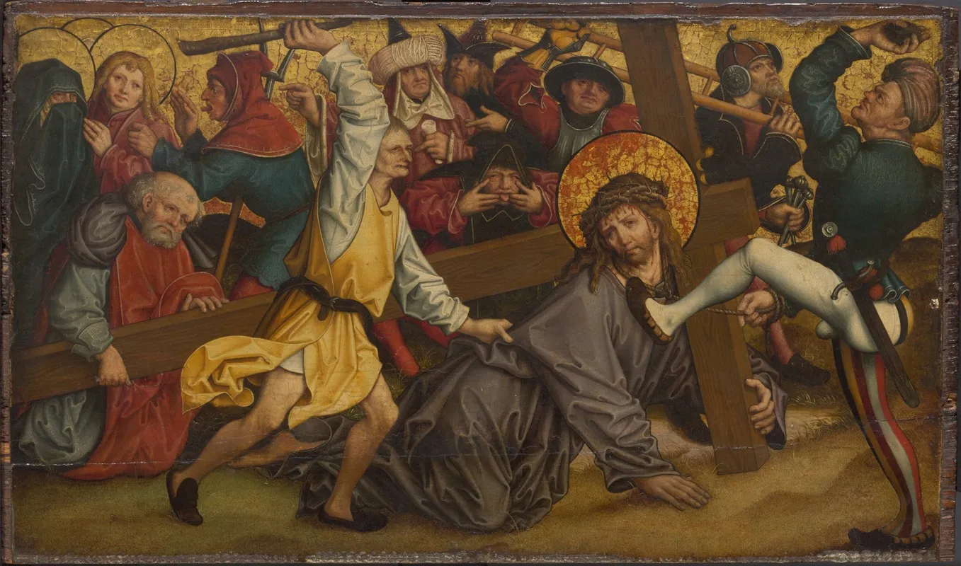 Christ Carrying The Cross 33 Wall Art by Hans Maler - High-Resolution Digital Print