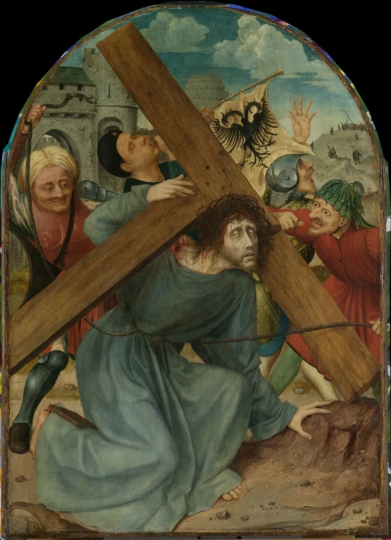 Christ Carrying The Cross 36 Wall Art by Quentin Massys - High-Resolution Digital Print