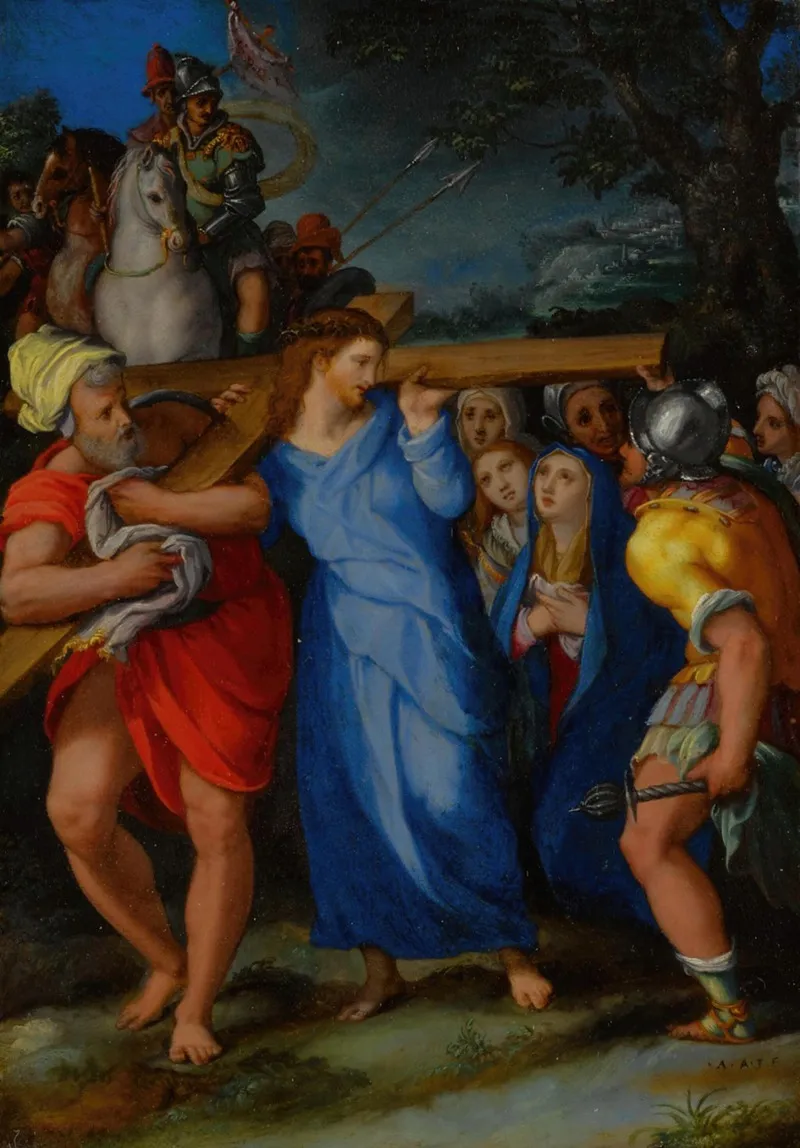 Christ Carrying The Cross 38