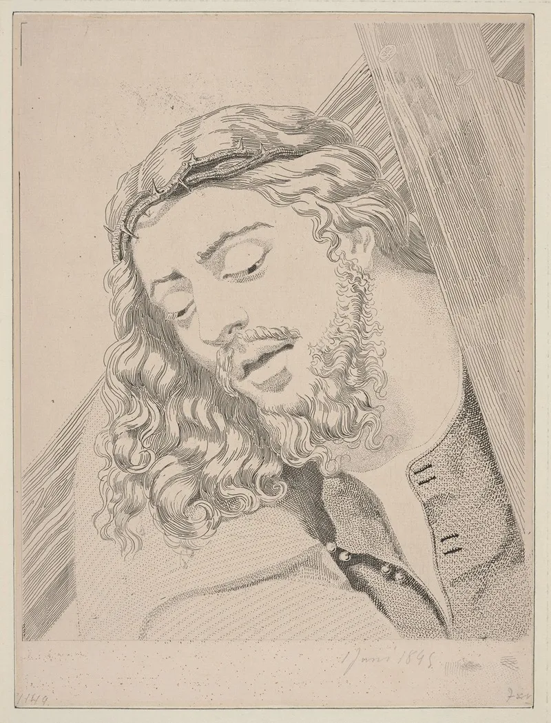 Christ Carrying The Cross 45 Wall Art by Herman Eichen - High-Resolution Digital Print