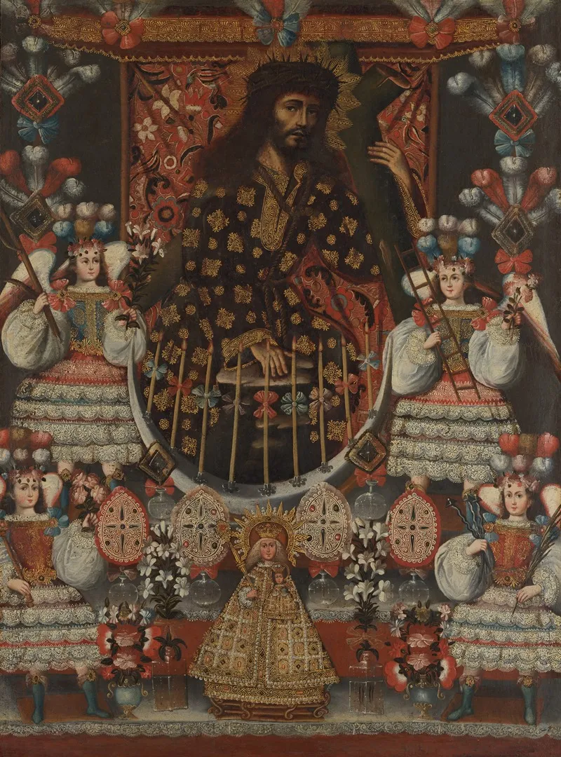 Christ Carrying The Cross Called The Lord Of The Fall