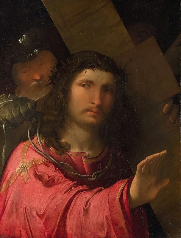 Christ Carrying The Cross Wall Art by Altobello Melone - High-Resolution Digital Print