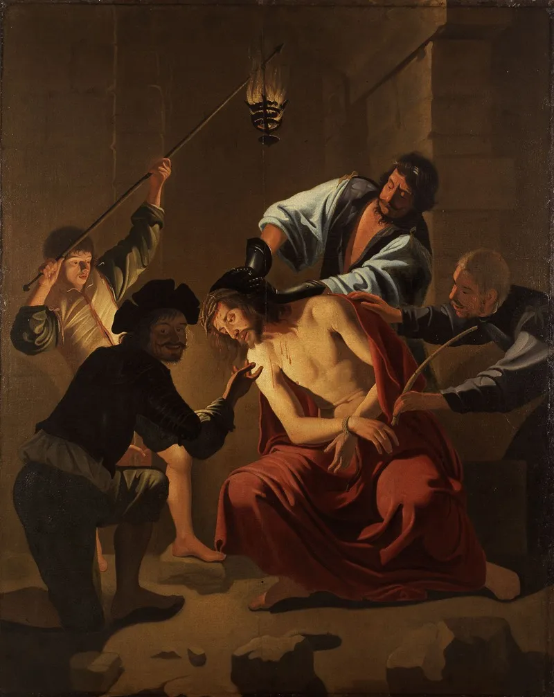 Christ Crowned With Thorns 17 Wall Art by Jan Janssens - High-Resolution Digital Print