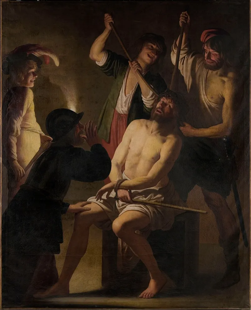 Christ Crowned With Thorns 18 Wall Art by Jan Janssens - High-Resolution Digital Print