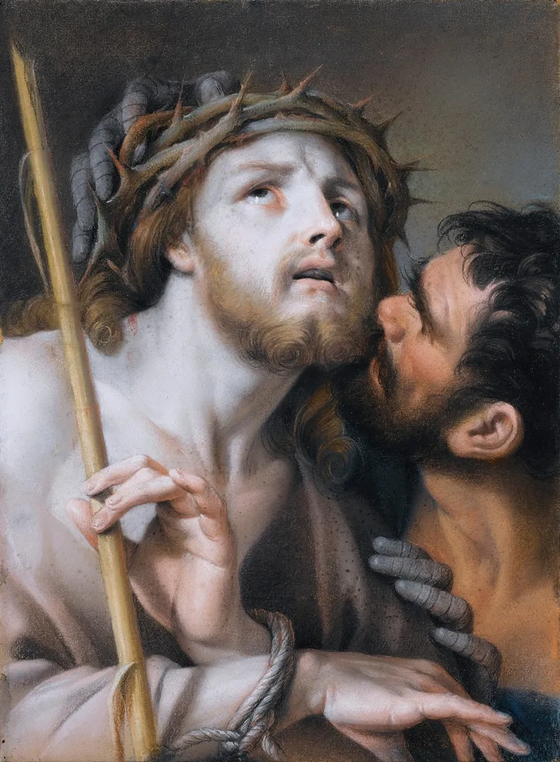 Christ Crowned With Thorns 9 Wall Art by Francesco Pavona - High-Resolution Digital Print