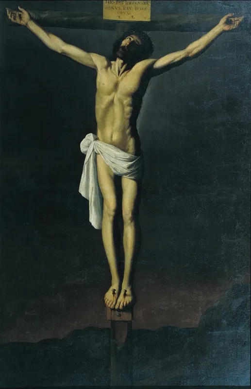 Christ Crucified Wall Art by Francisco de Zurbarán - High-Resolution Digital Print