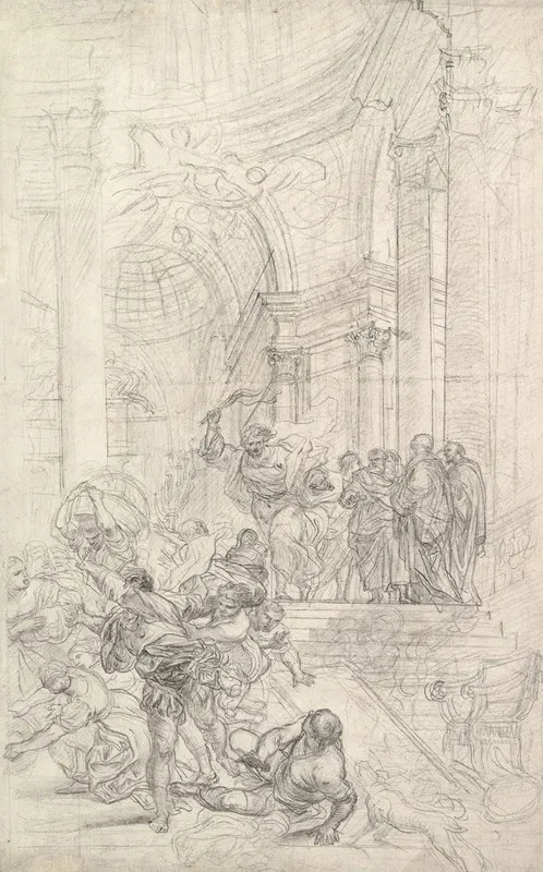 Christ Driving The Money Changers From The Temple 6