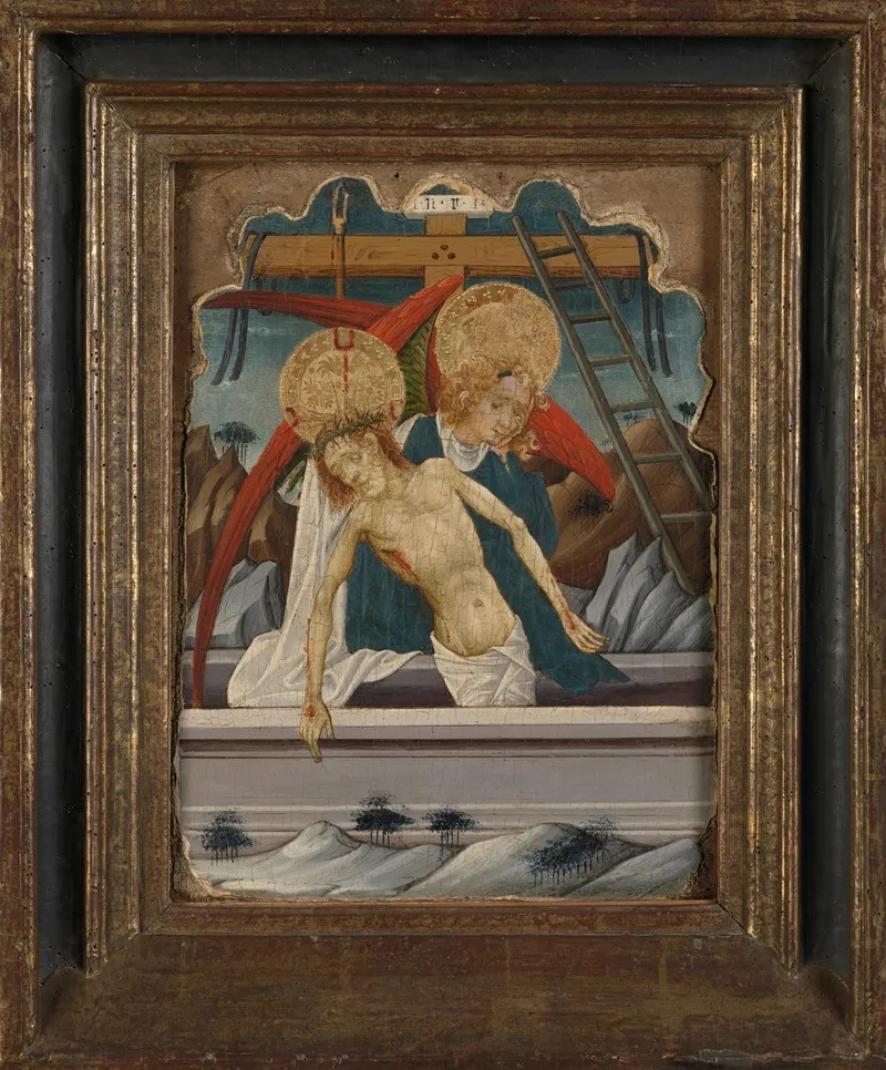 Christ Entombed Wall Art by Pere Nicolau - High-Resolution Digital Print