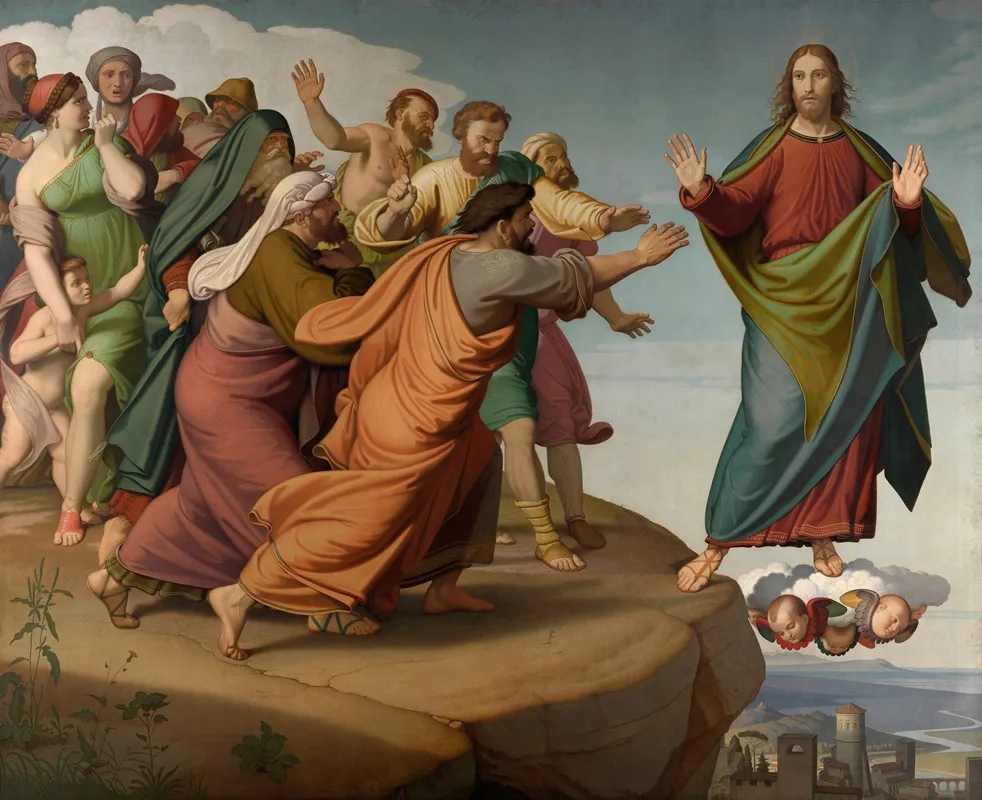 Christ Escapes The Pharisees