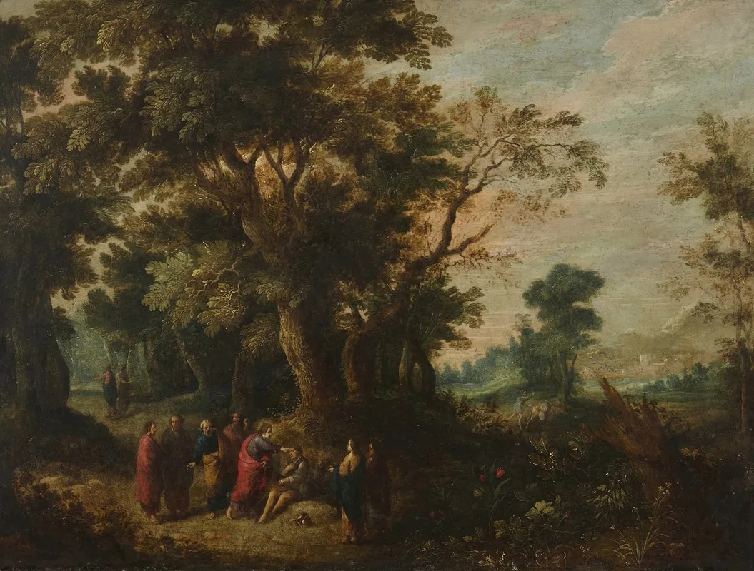 Christ Healing The Blind