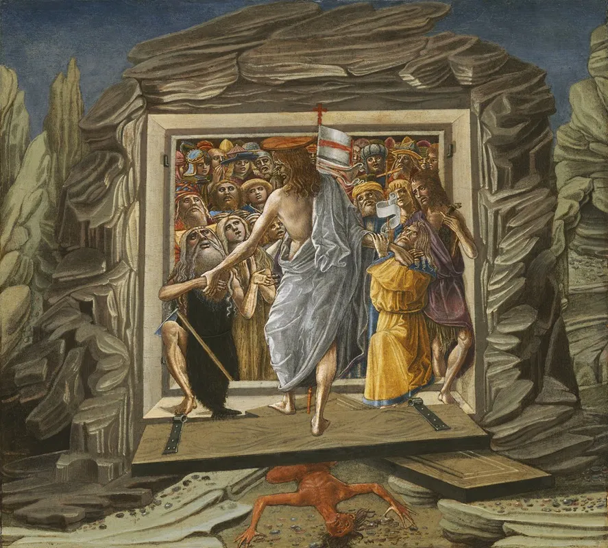 Christ In Limbo 2 Wall Art by Benvenuto di Giovanni - High-Resolution Digital Print