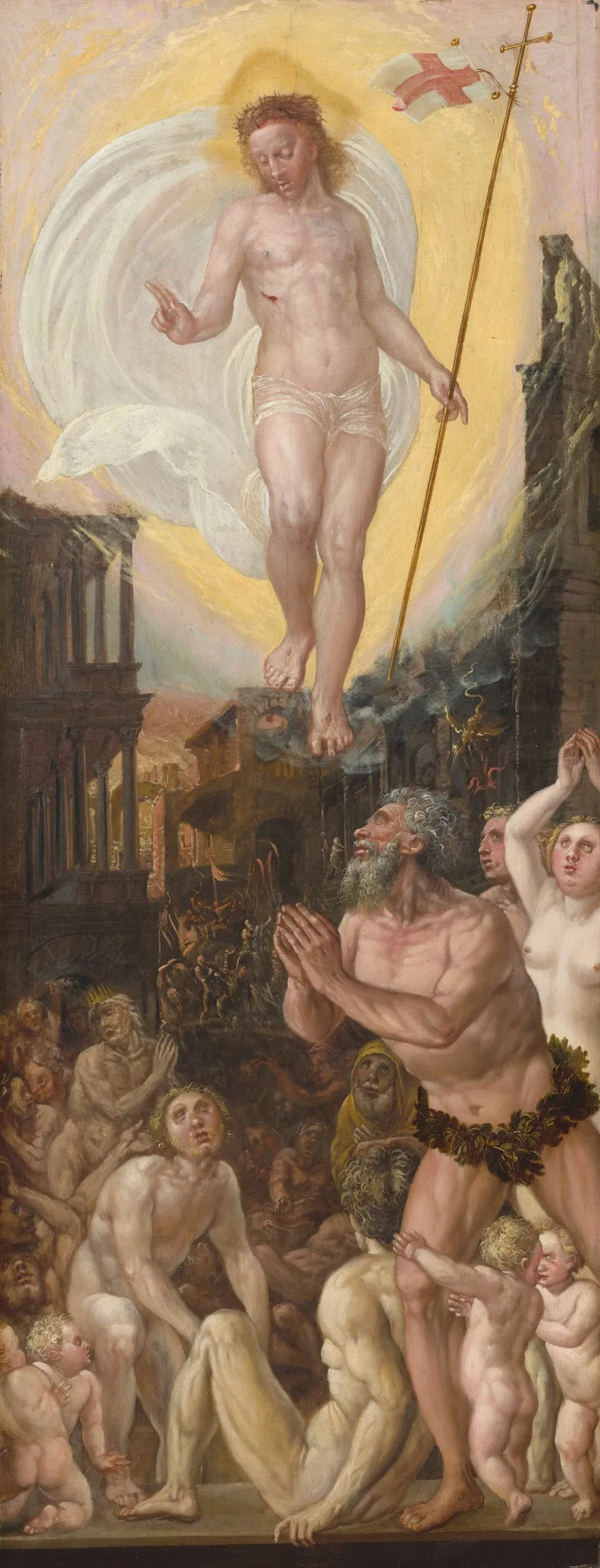 Christ In Limbo 3 Wall Art by Workshop of Hans Mielich - High-Resolution Digital Print