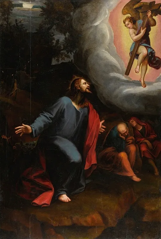 Christ In The Garden Of Gethsemane Wall Art by Juan Sariñena - High-Resolution Digital Print