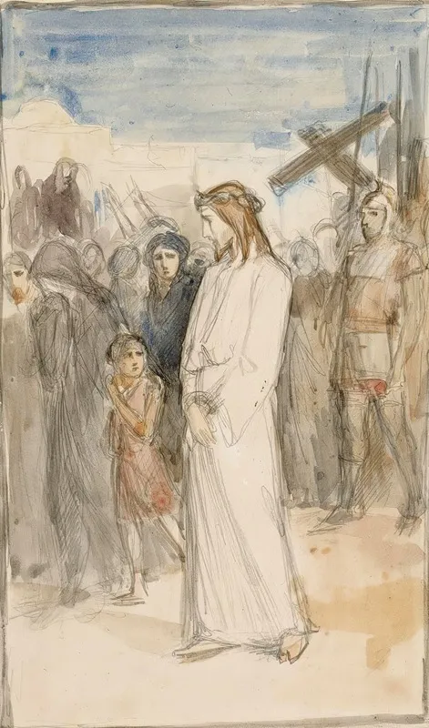 Christ Is Taken To Calvary