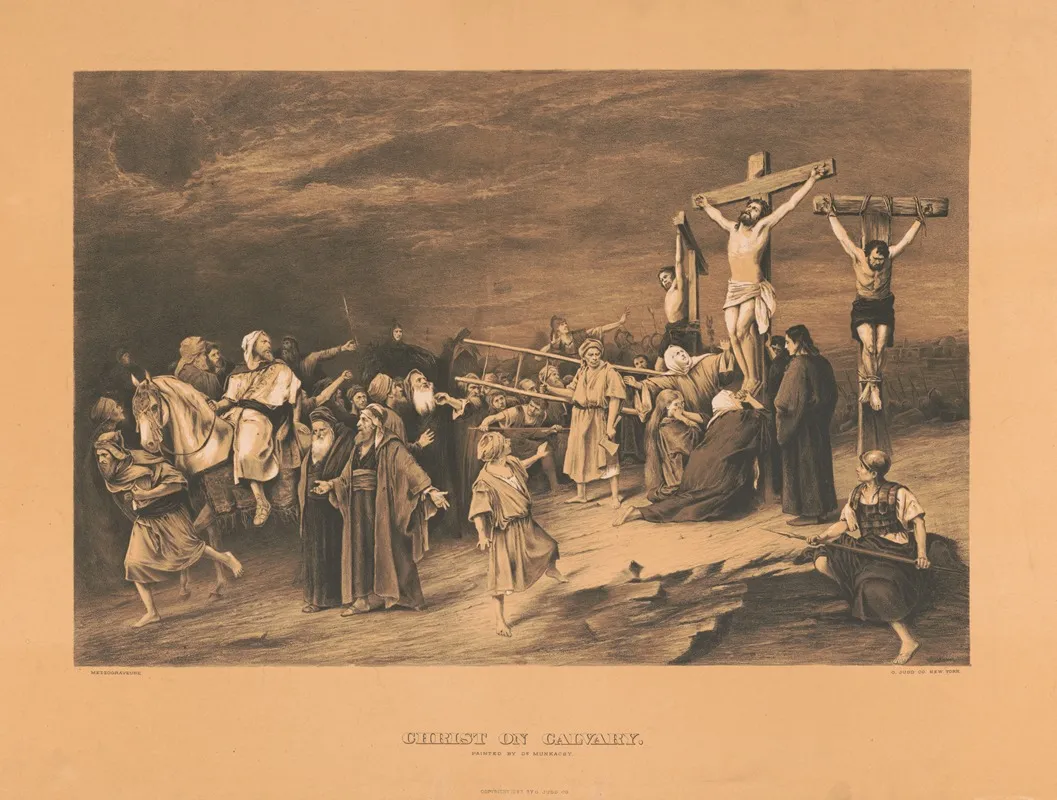Christ On Calvary 2 Wall Art by O. Judd Co. - High-Resolution Digital Print