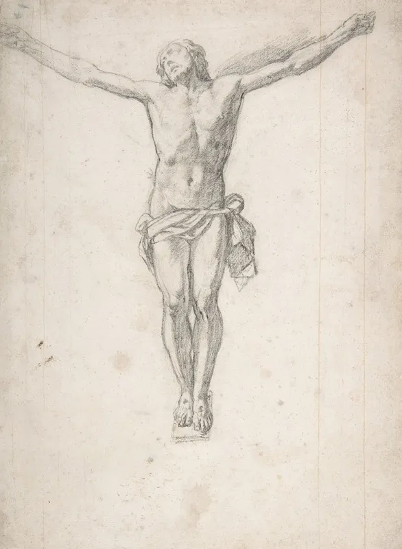 Christ On The Cross 15 Wall Art by Girolamo Muziano - High-Resolution Digital Print