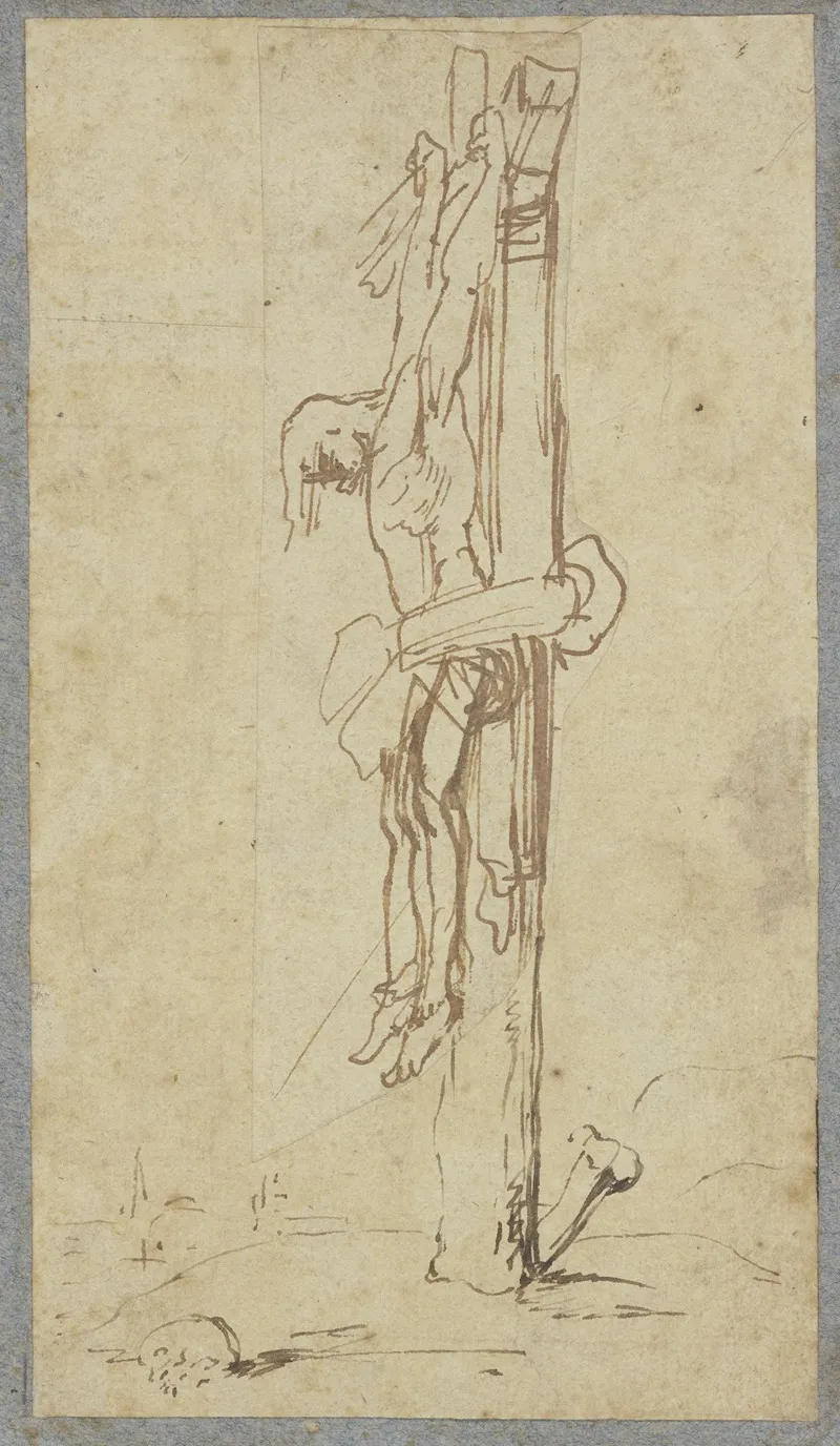 Christ On The Cross 29 Wall Art by Anthony van Dyck - High-Resolution Digital Print