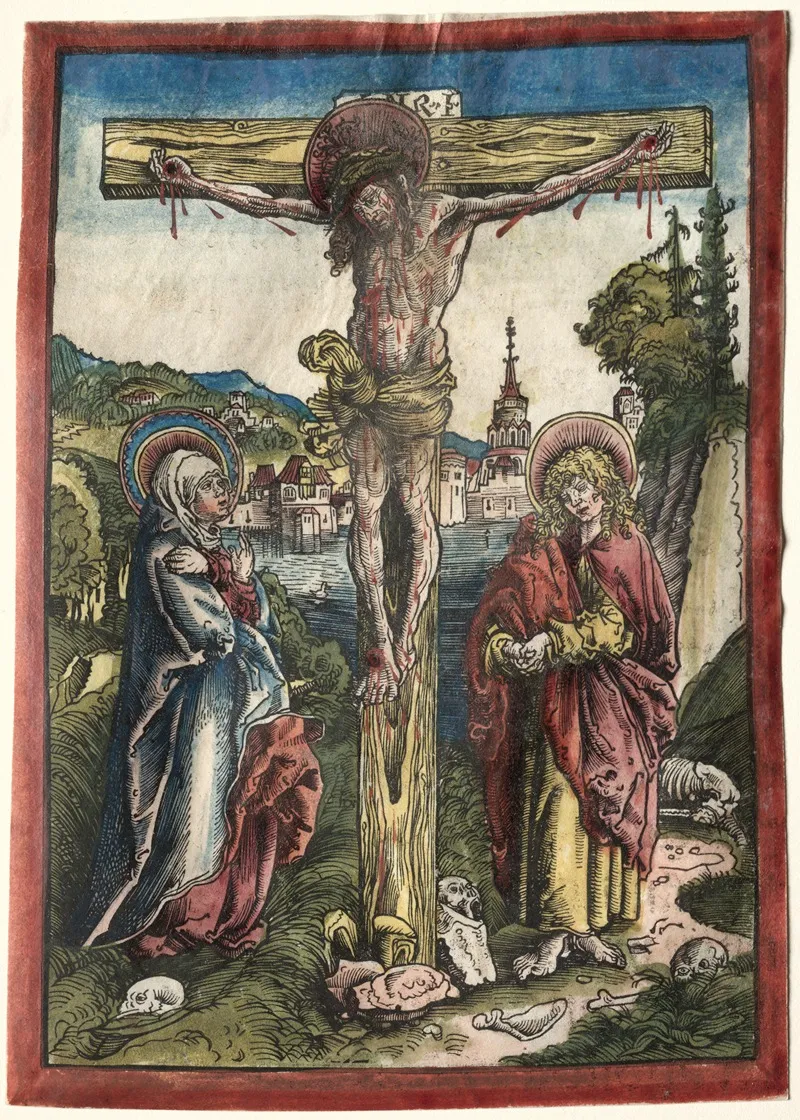 Christ On The Cross Between The Virgin And Saint John 2
