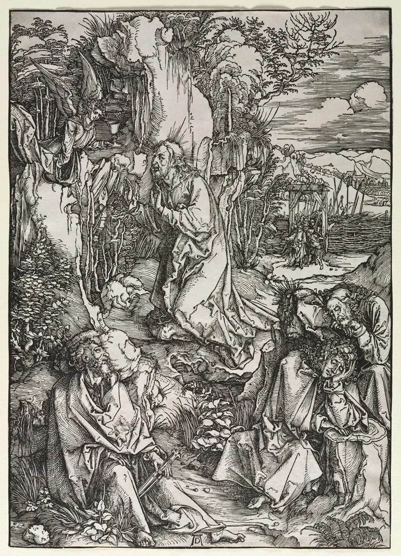 Christ On The Mount Of Olives 11