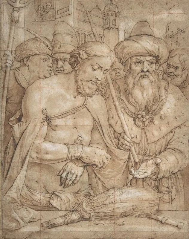 Christ Presented To The People 4 Wall Art by Georg Vischer - High-Resolution Digital Print