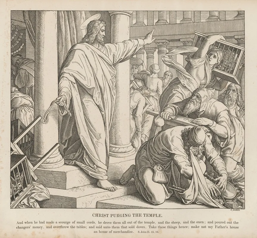 Christ Purging The Temple