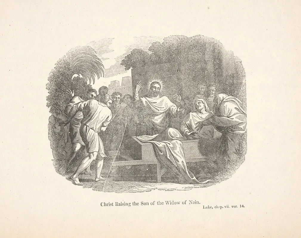 Christ Raising The Son Of The Widow Of Nain
