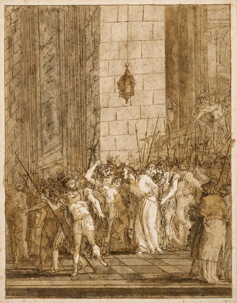 Christ Sent By Pilate To Herod